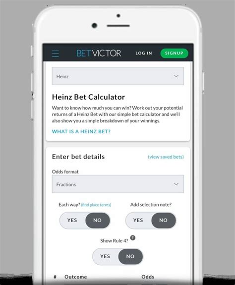 super heinz 120 kalkulátor|Super Heinz Bet Calculator .